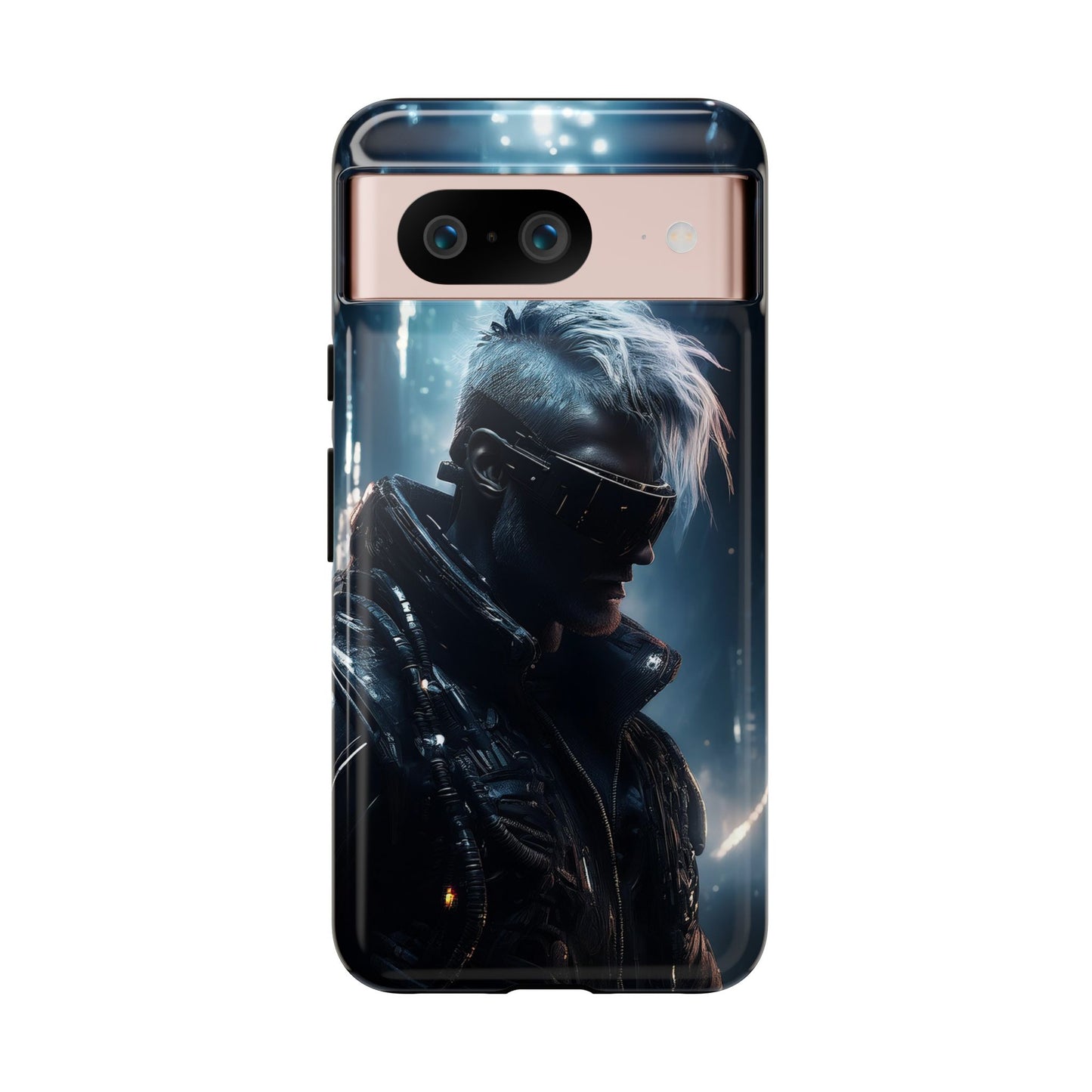 Futuristic Cyberpunk Male Cell Phone Case 025