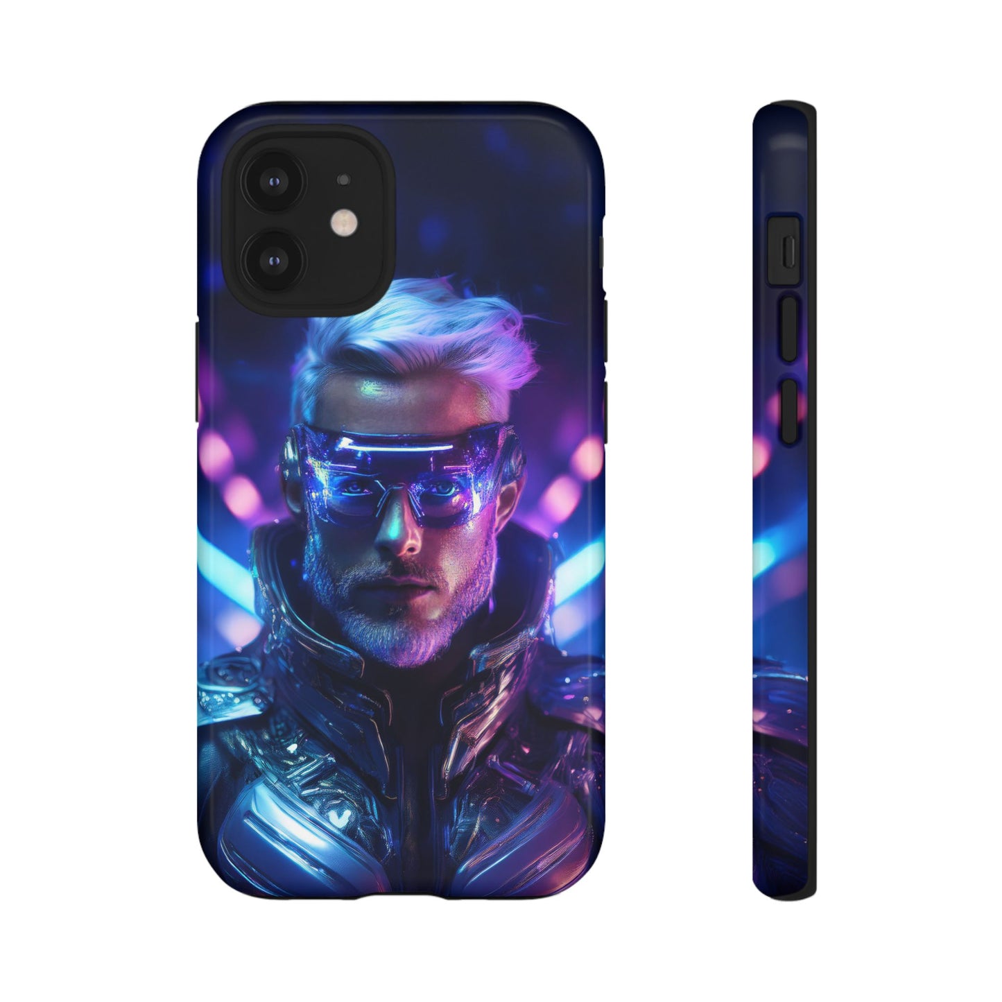 Futuristic Cyberpunk Male Cell Phone Case 020