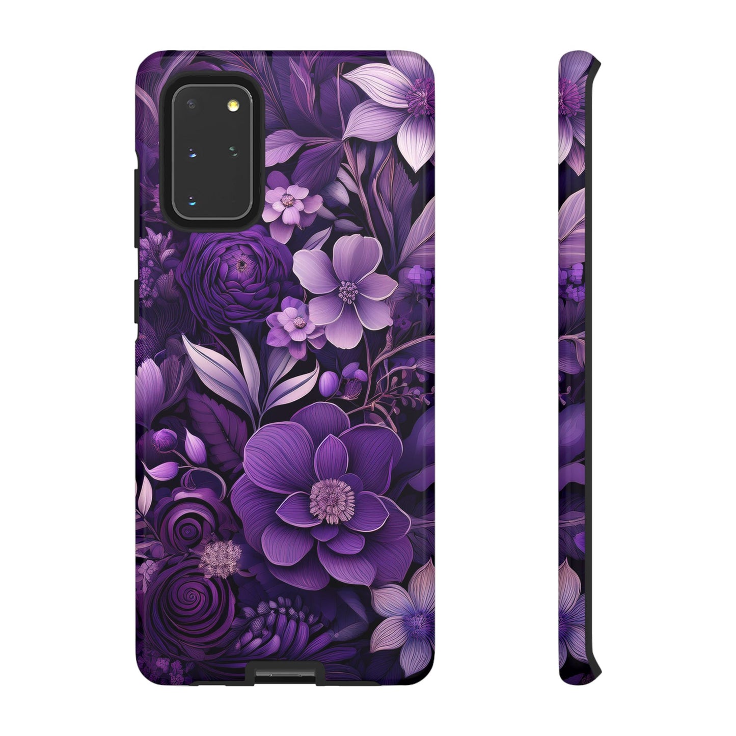 Purple Florals Tough Cases