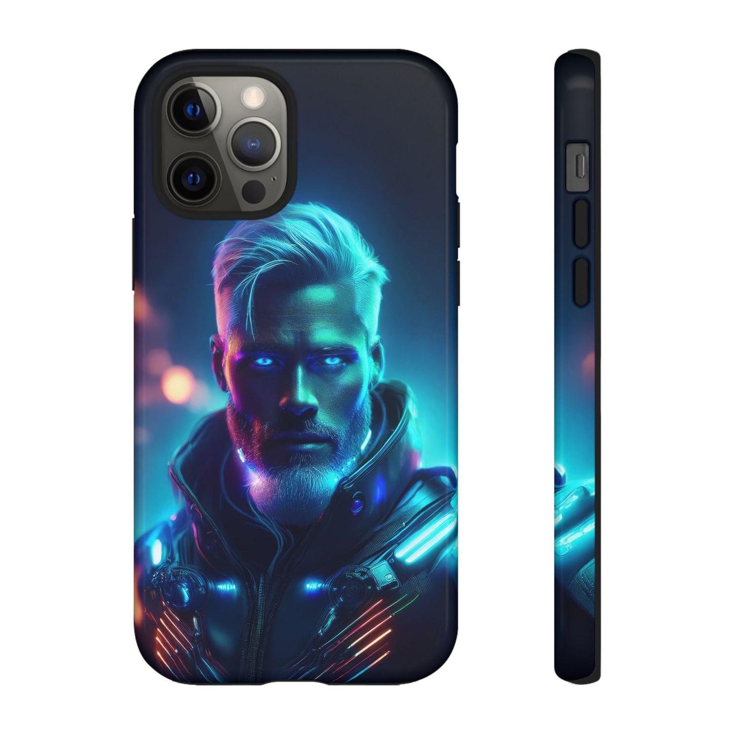 Futuristic Cyberpunk Male Cell Phone Case 023