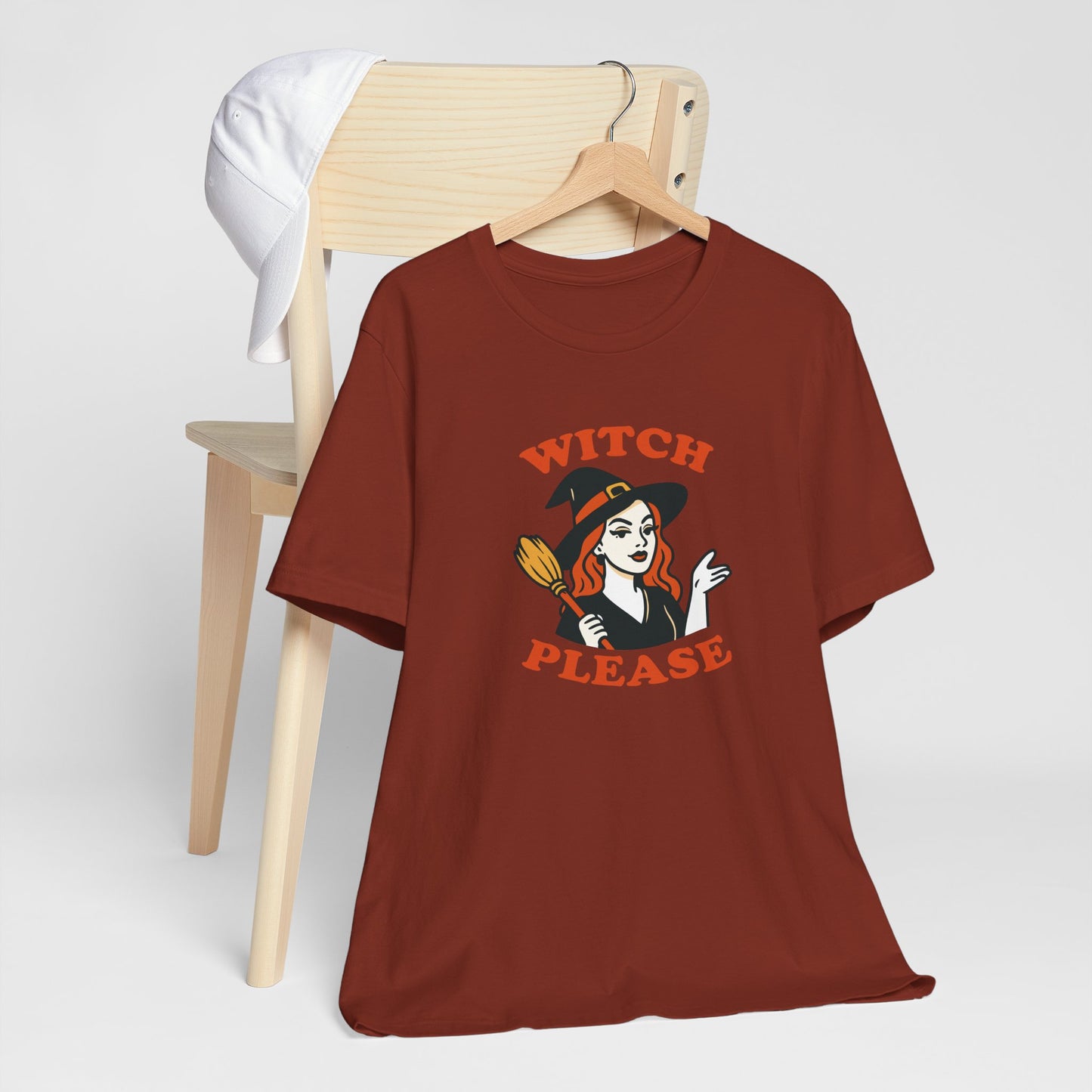 Witch Please Halloween Shirt – Sassy Retro Witch Graphic Tee for Funny Halloween Attitude