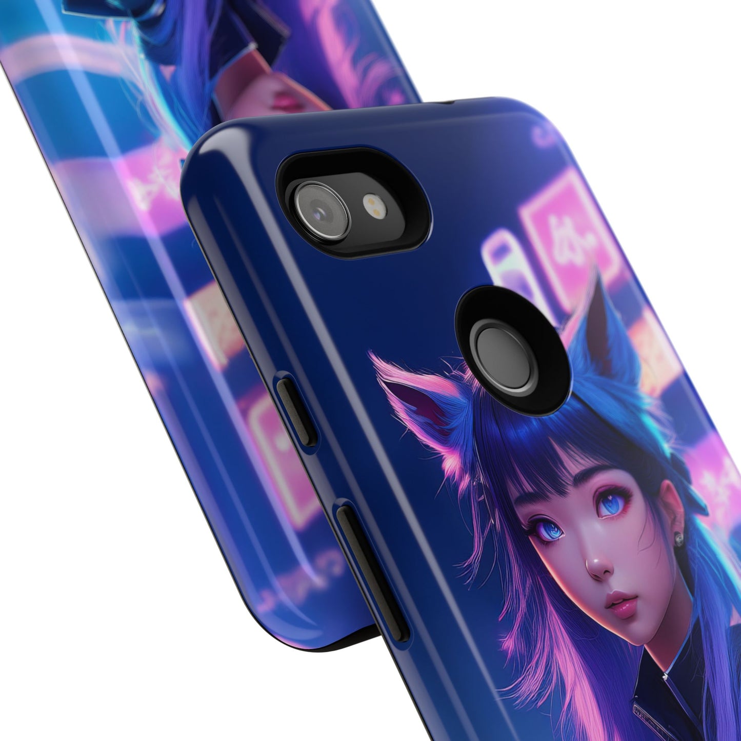 Futuristic Cyberpunk Female Cell Phone Case 010