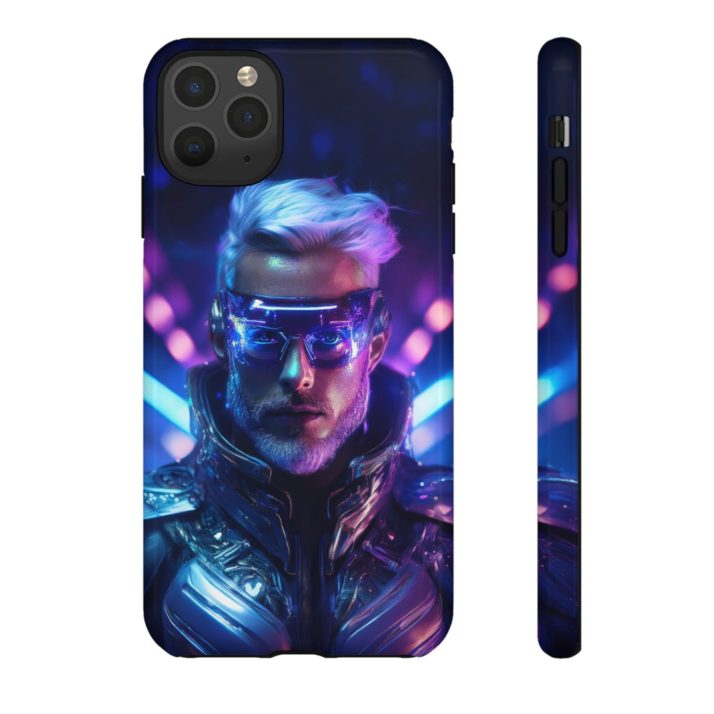 Futuristic Cyberpunk Male Cell Phone Case 020