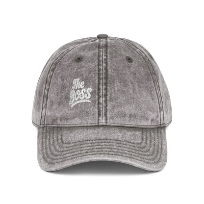 The Boss Vintage Hat – Embroidered Statement Hat for Power Moves Only