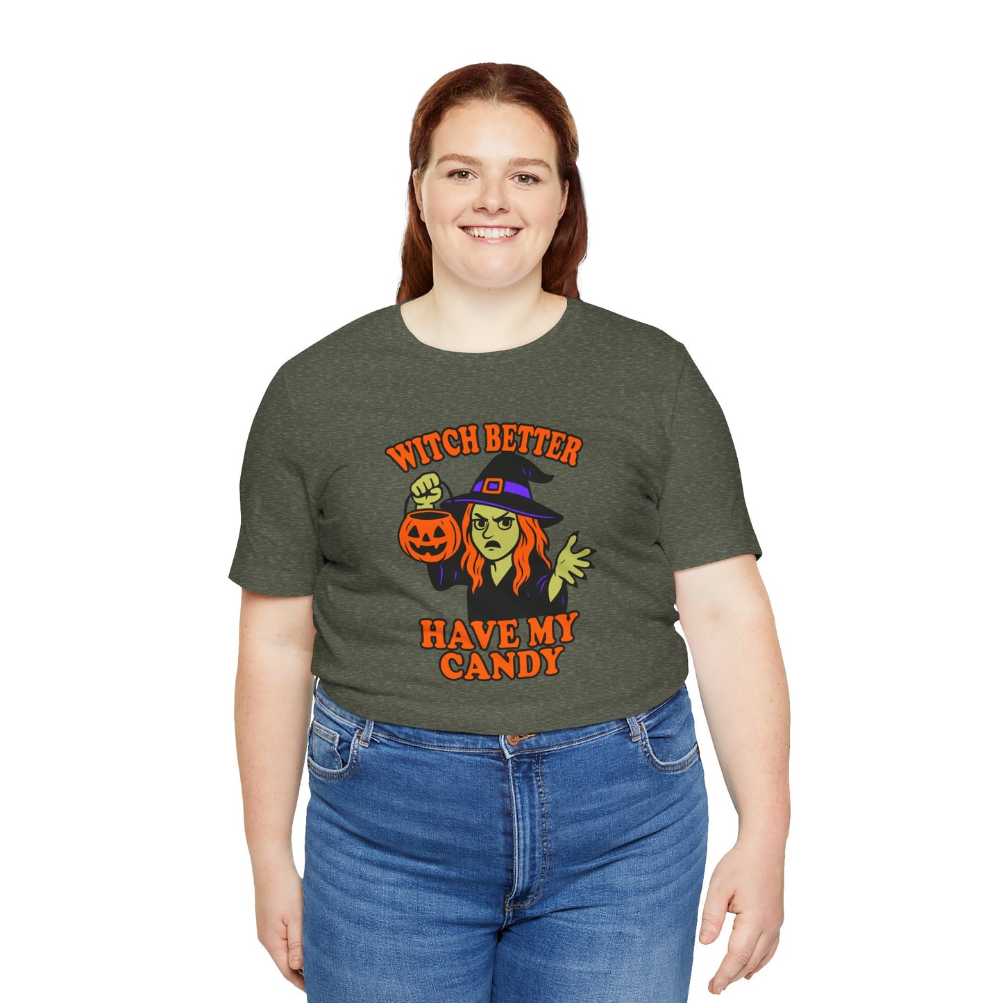 Witch Better Have My Candy Halloween Shirt – Funny Angry Witch Graphic Tee for Trick-or-Treat Attitude
