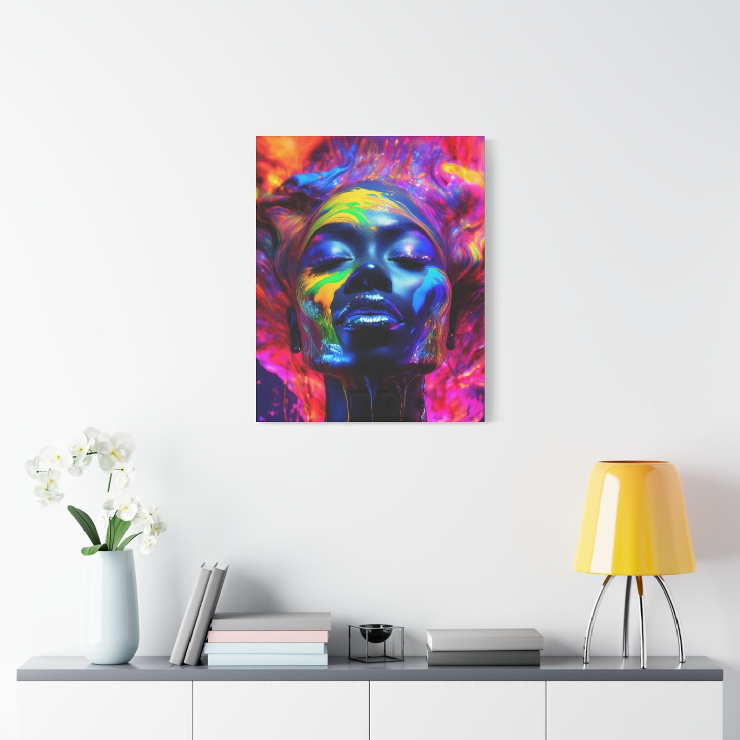 Painted Beauty 005 Canvas Wall Art