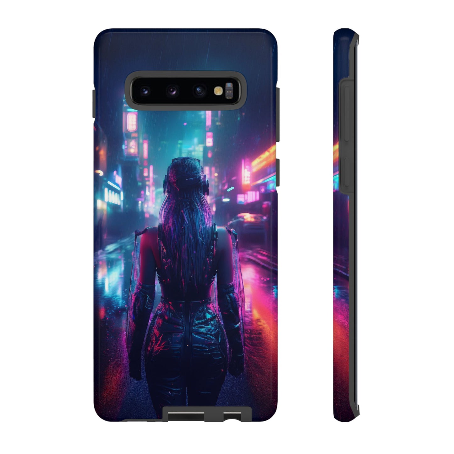 Futuristic Cyberpunk Female Cell Phone Case 032