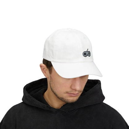 Retro Game Controller Embroidered Classic Dad Hat – Classic Gamer Dad Hat for Video Game Lovers and 90s Nostalgia