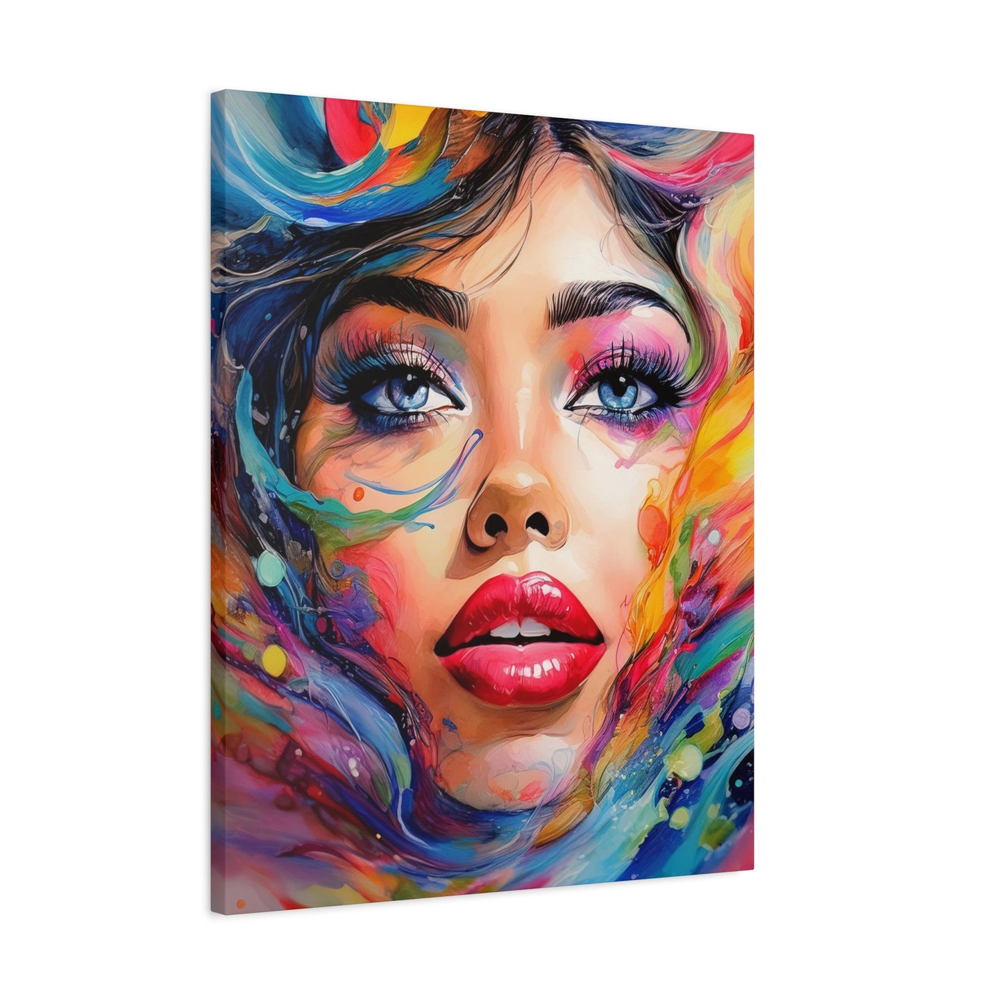 Painted Beauty 011 Canvas Wall Art