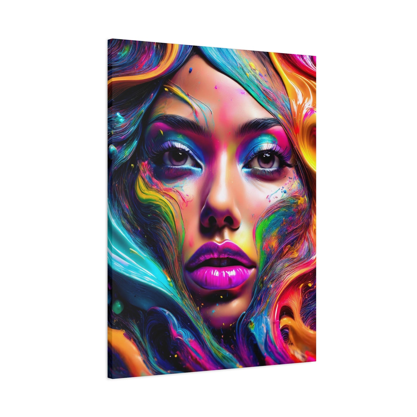 Painted Beauty 012 Canvas Wall Art