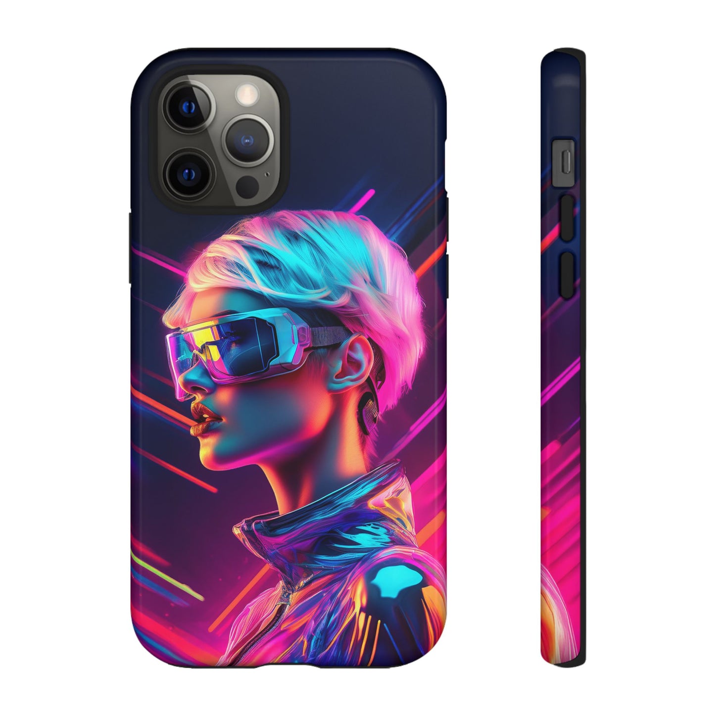 Futuristic Cyberpunk Female Cell Phone Case 031