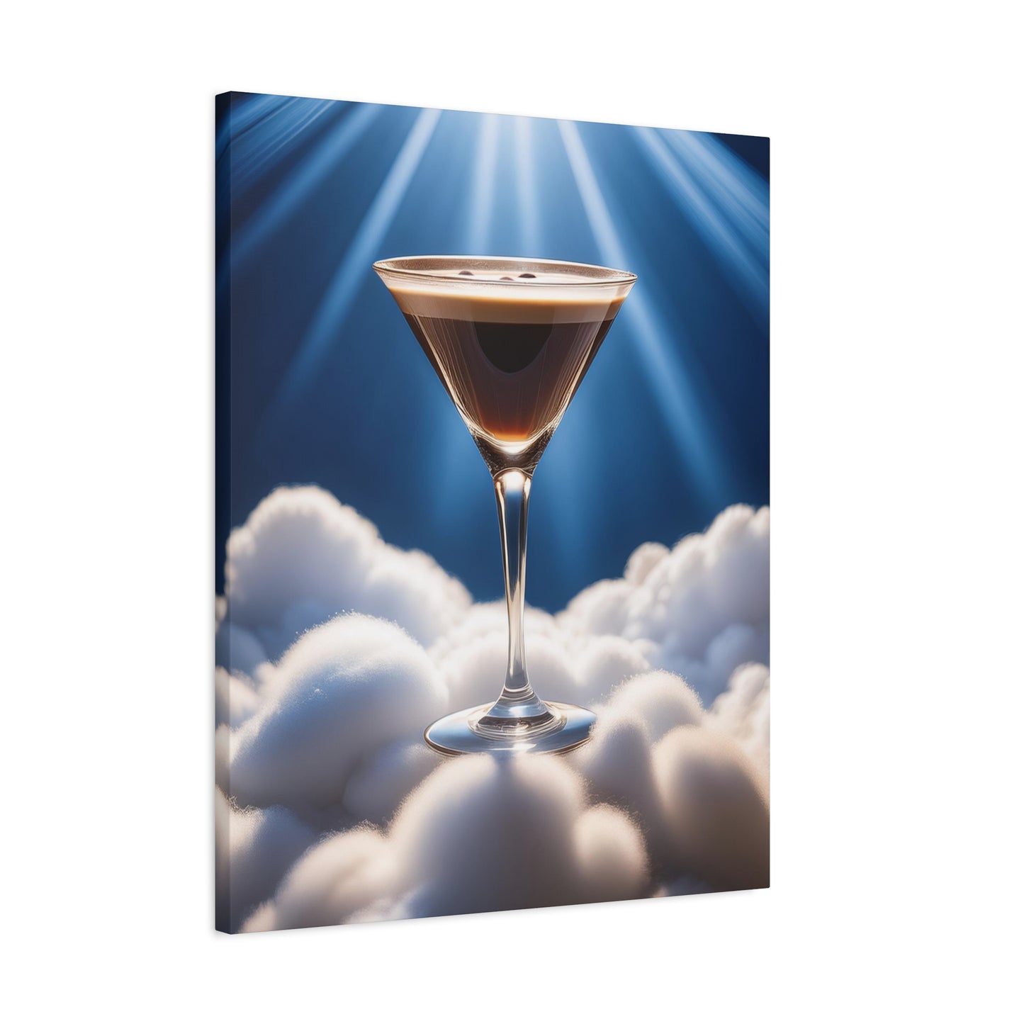 Espresso Martini Heaven Art Print | 1.25" Stretched Wall Decor for Home & Bar