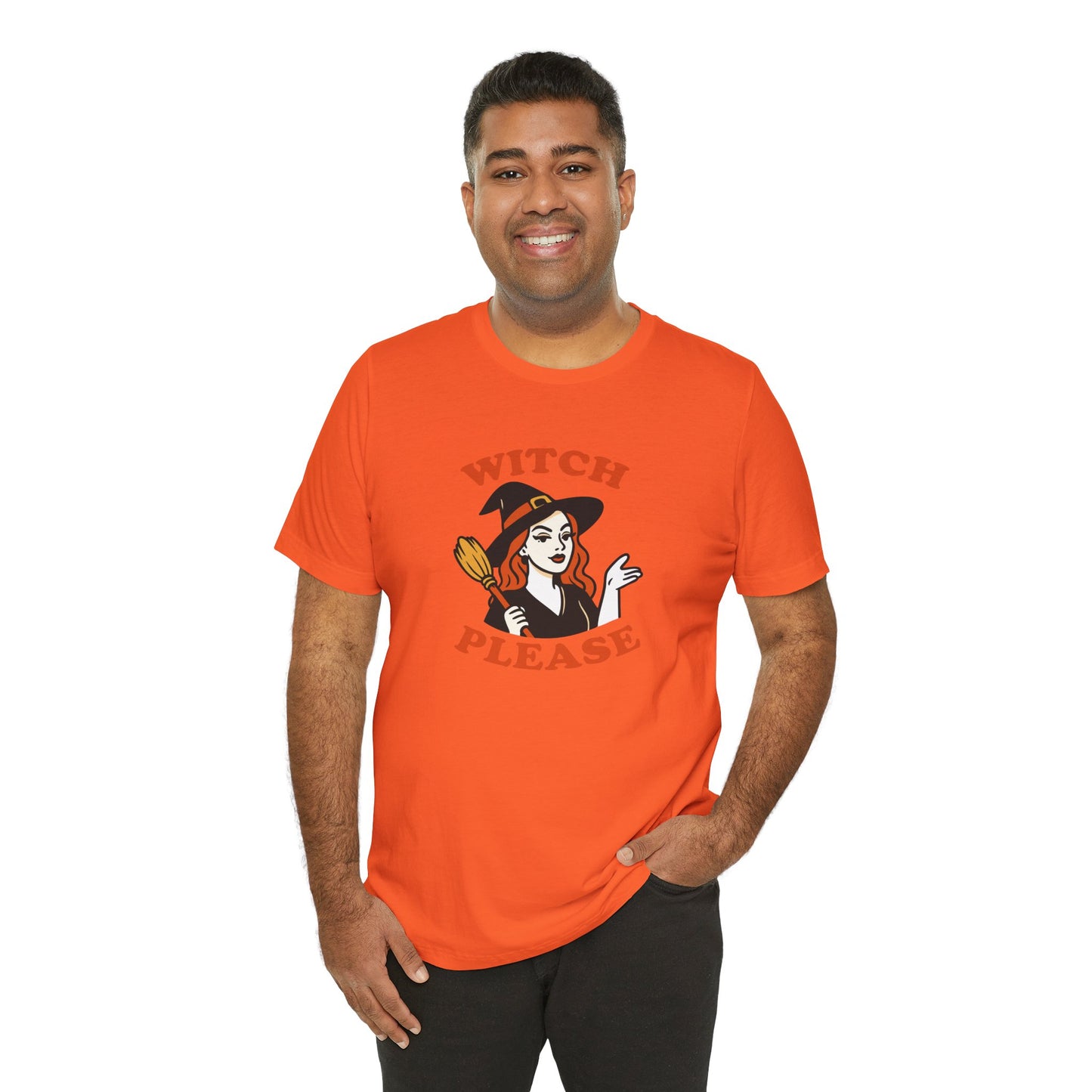 Witch Please Halloween Shirt – Sassy Retro Witch Graphic Tee for Funny Halloween Attitude