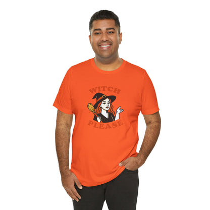 Witch Please Halloween Shirt – Sassy Retro Witch Graphic Tee for Funny Halloween Attitude