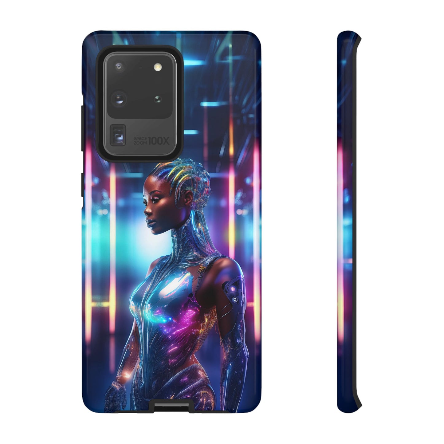 Futuristic Human Android Hybrid Cell Phone Case 014