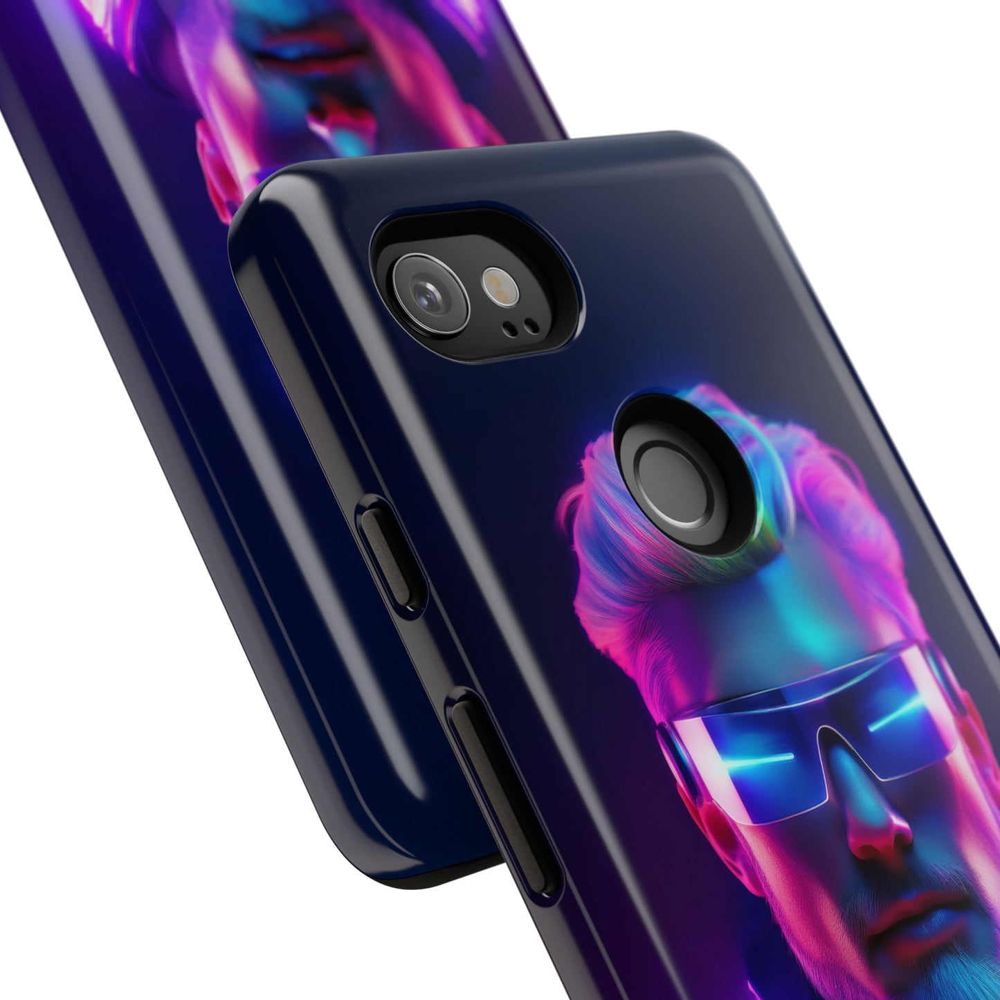 Futuristic Cyberpunk Male Cell Phone Case 026