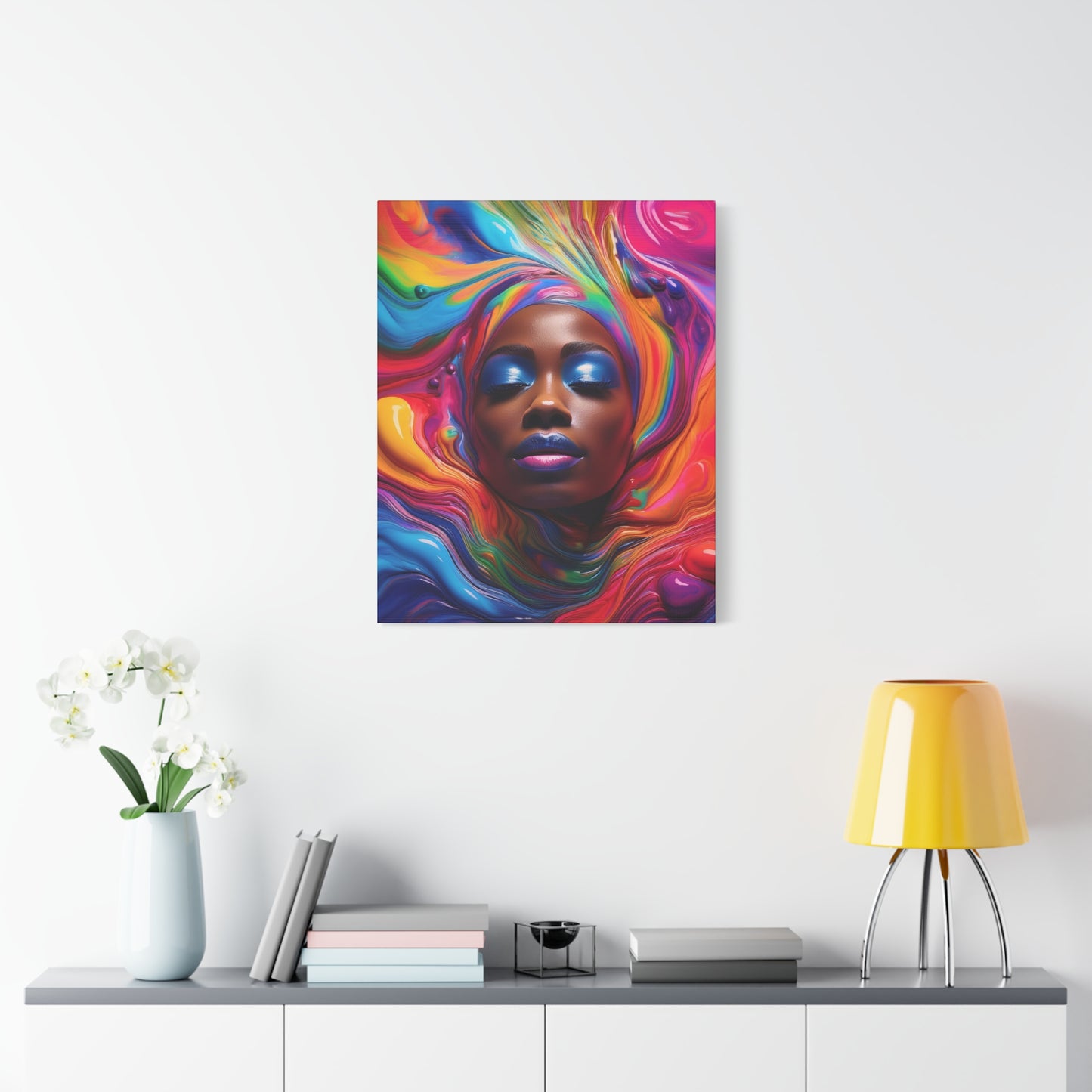 Painted Beauty 006 Canvas Wall Art