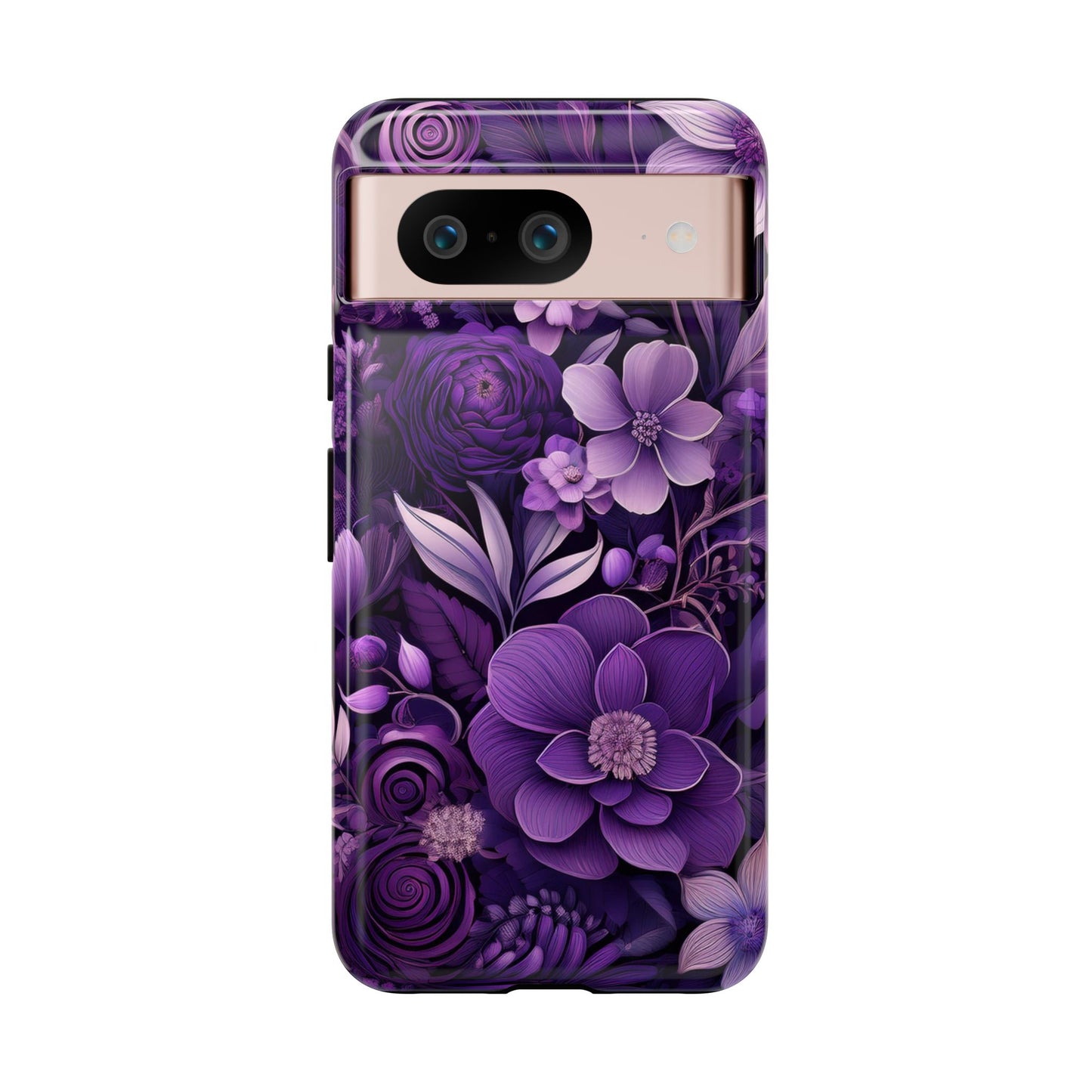 Purple Florals Tough Cases