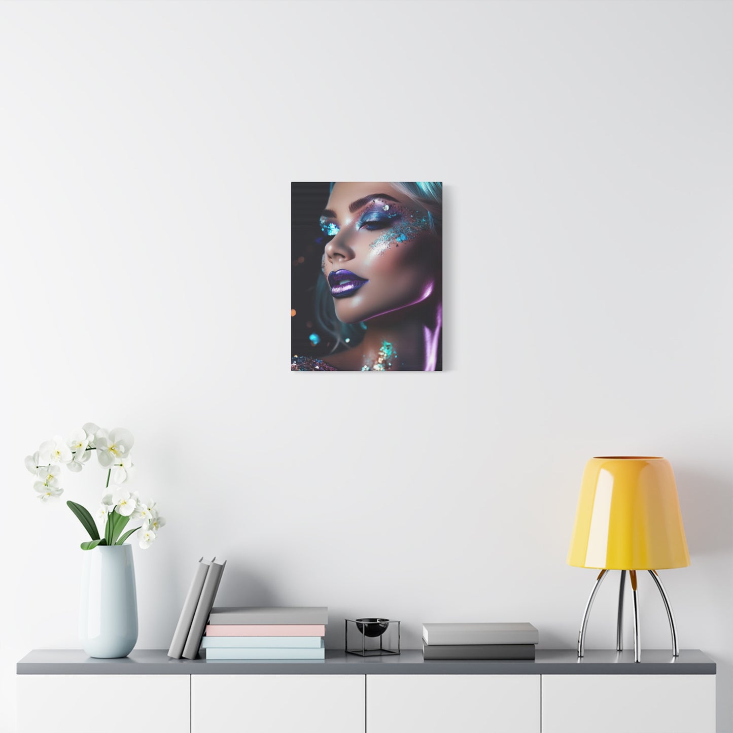 Glitter Love 002- Canvas Print – Vibrant Wall Decor