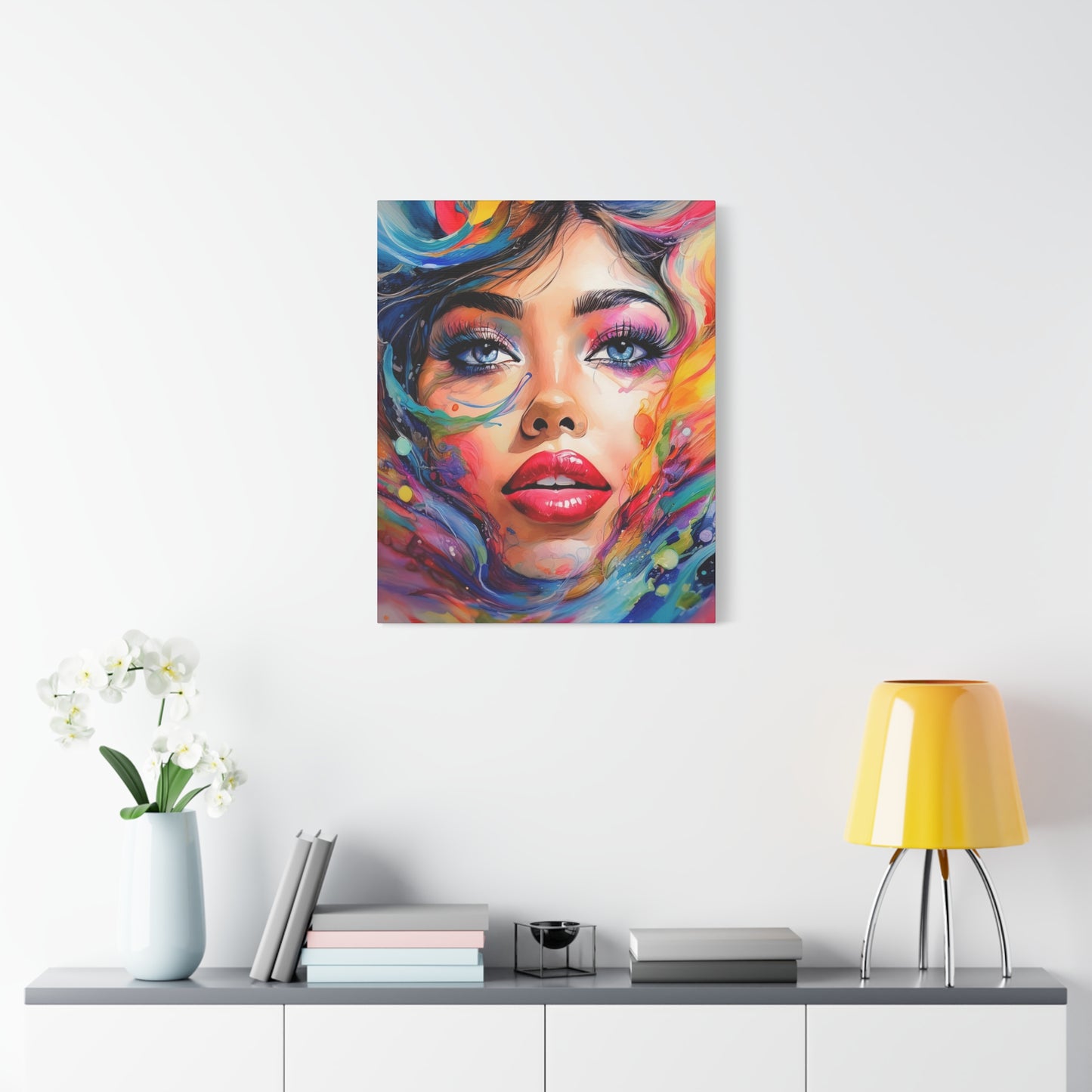 Painted Beauty 011 Canvas Wall Art