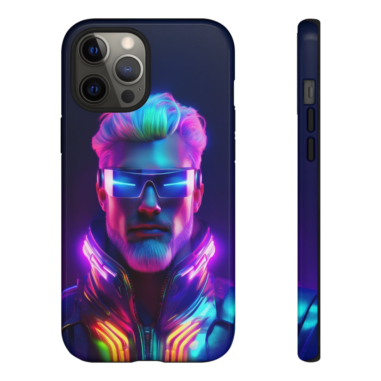 Futuristic Cyberpunk Male Cell Phone Case 026