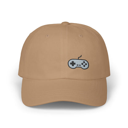 Retro Game Controller Embroidered Classic Dad Hat – Classic Gamer Dad Hat for Video Game Lovers and 90s Nostalgia