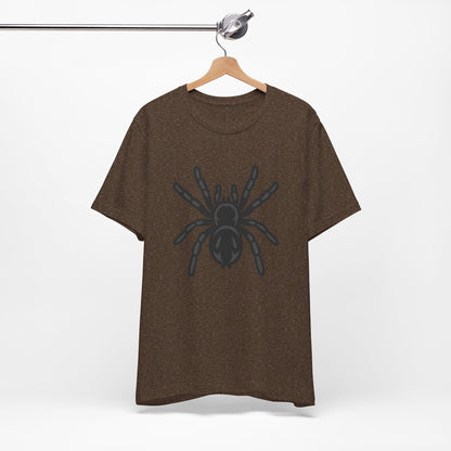 Tarantula Graphic Tee Dark Theme – Bold Spider Vector Design with Creepy Cool Vibe
