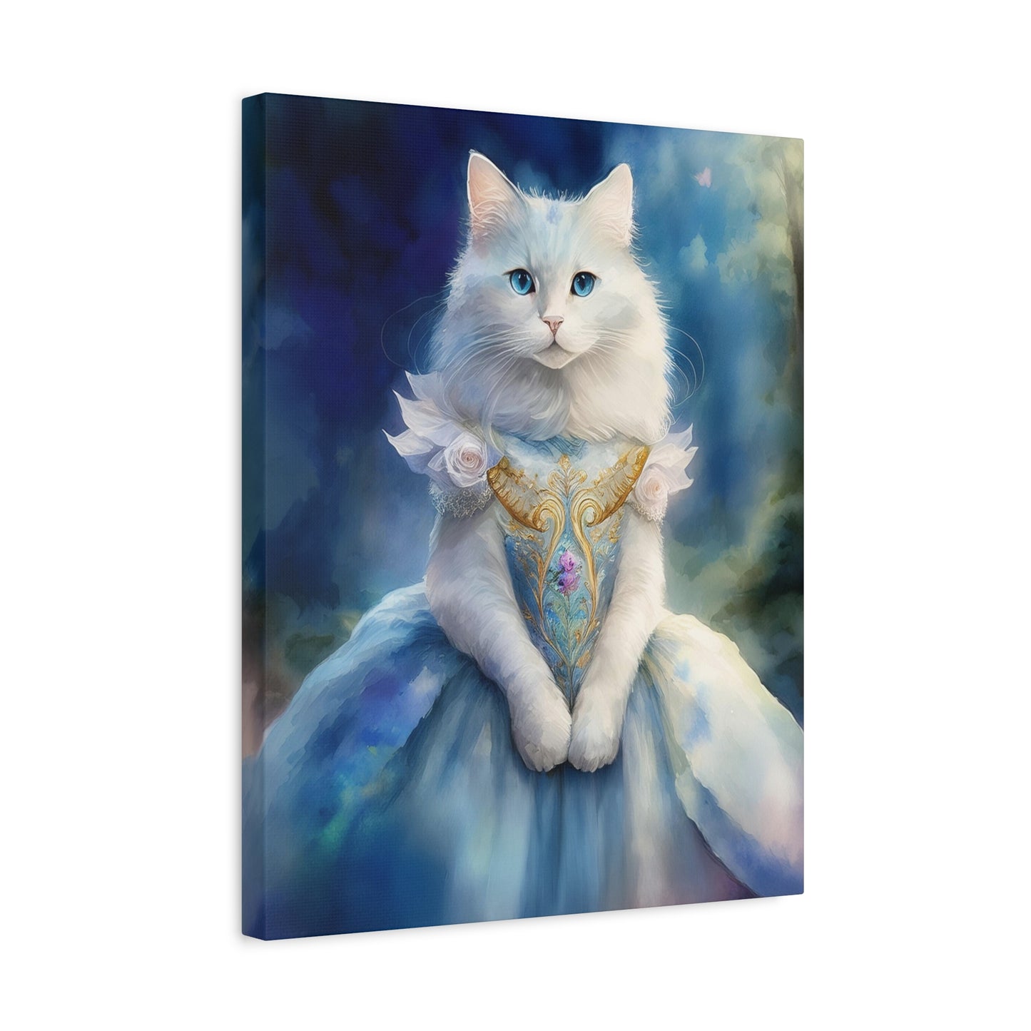 Meowgical Fairy Purrincess Canvas Art | Stretched Matte Wall Decor 007