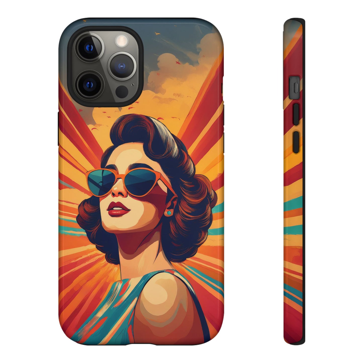 1970's inspired design Cell Phone Case 002