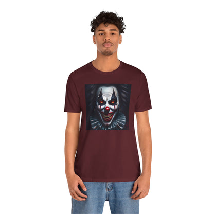 Nightmare Clown Halloween Shirt – Evil Clown Face Tee for Scary Halloween Vibes