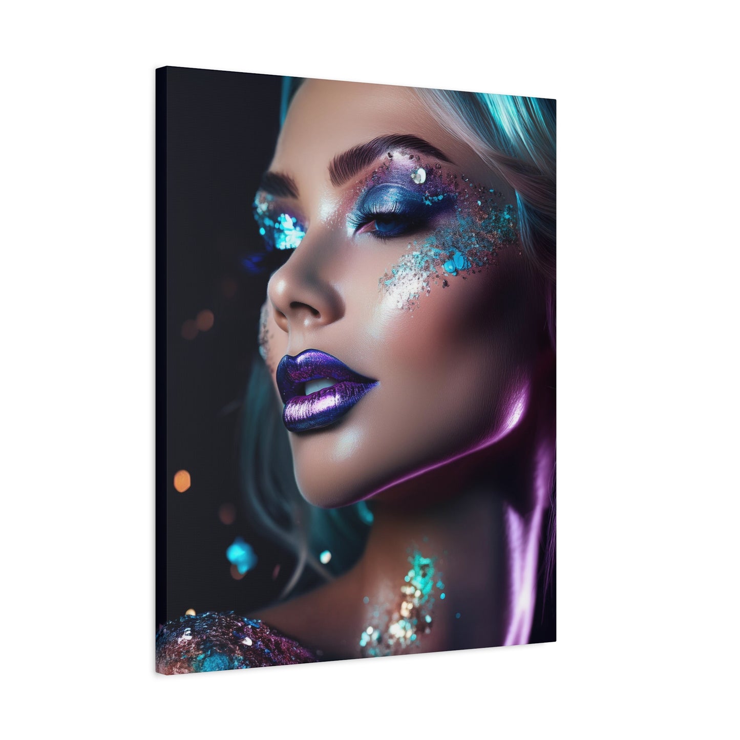 Glitter Love 002- Canvas Print – Vibrant Wall Decor