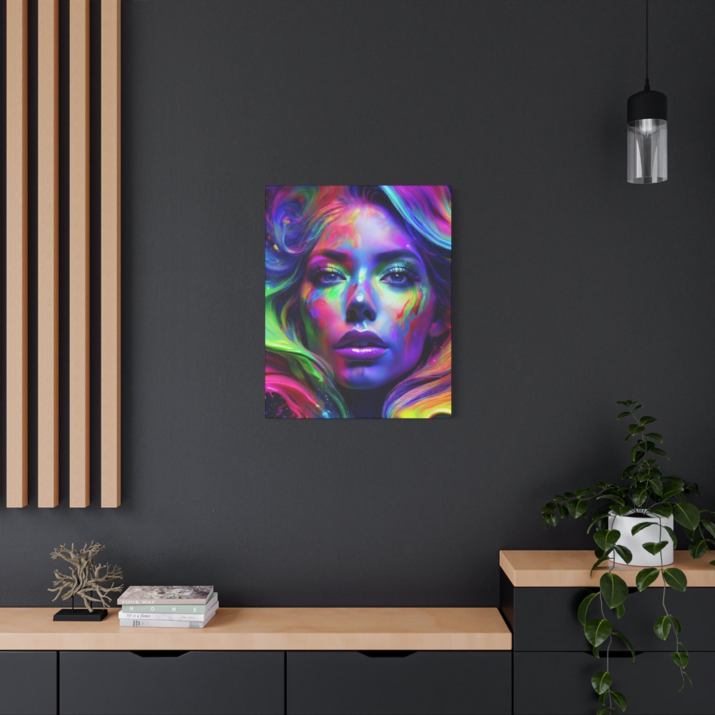 Painted Beauty 009 Canvas Wall Art