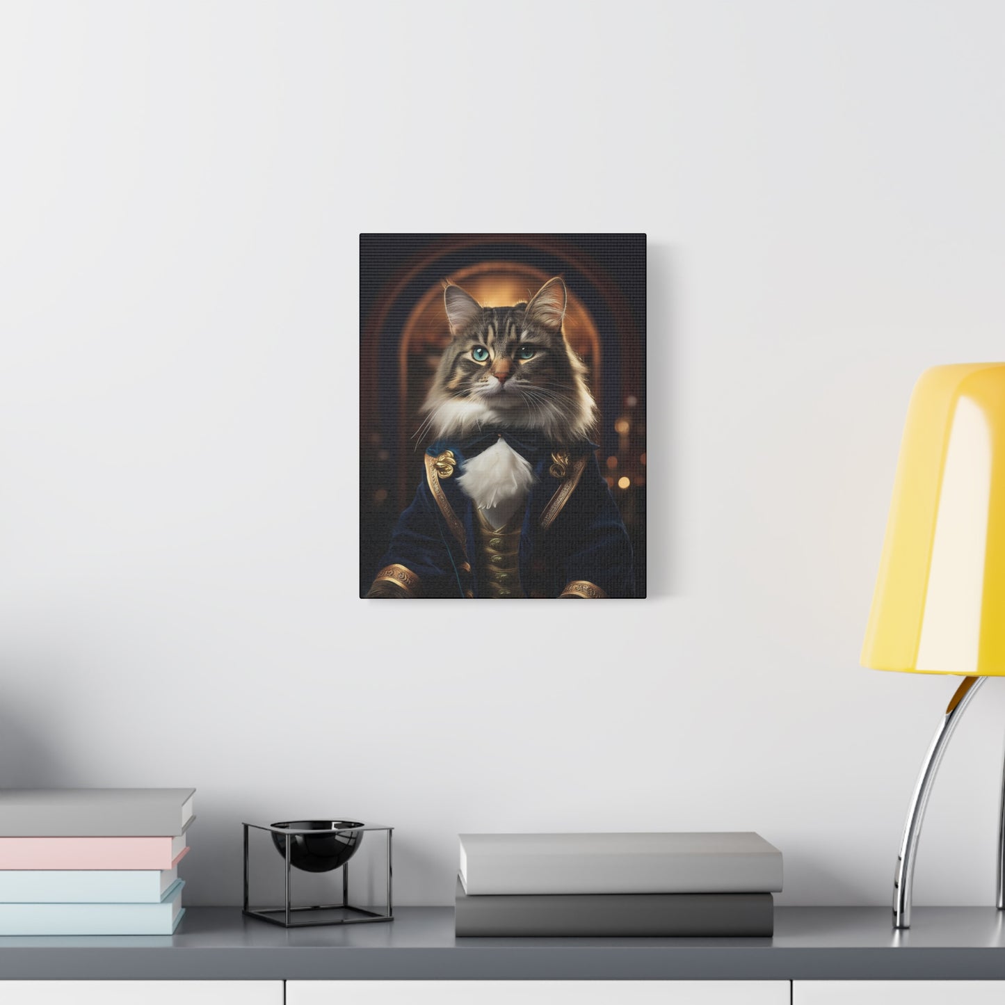 Duke purrington Canvas Art | Stretched Matte Wall Decor