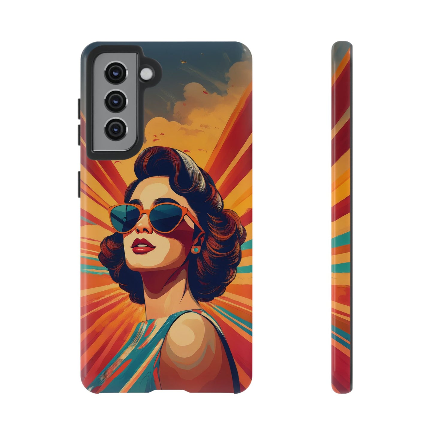 1970's inspired design Cell Phone Case 002