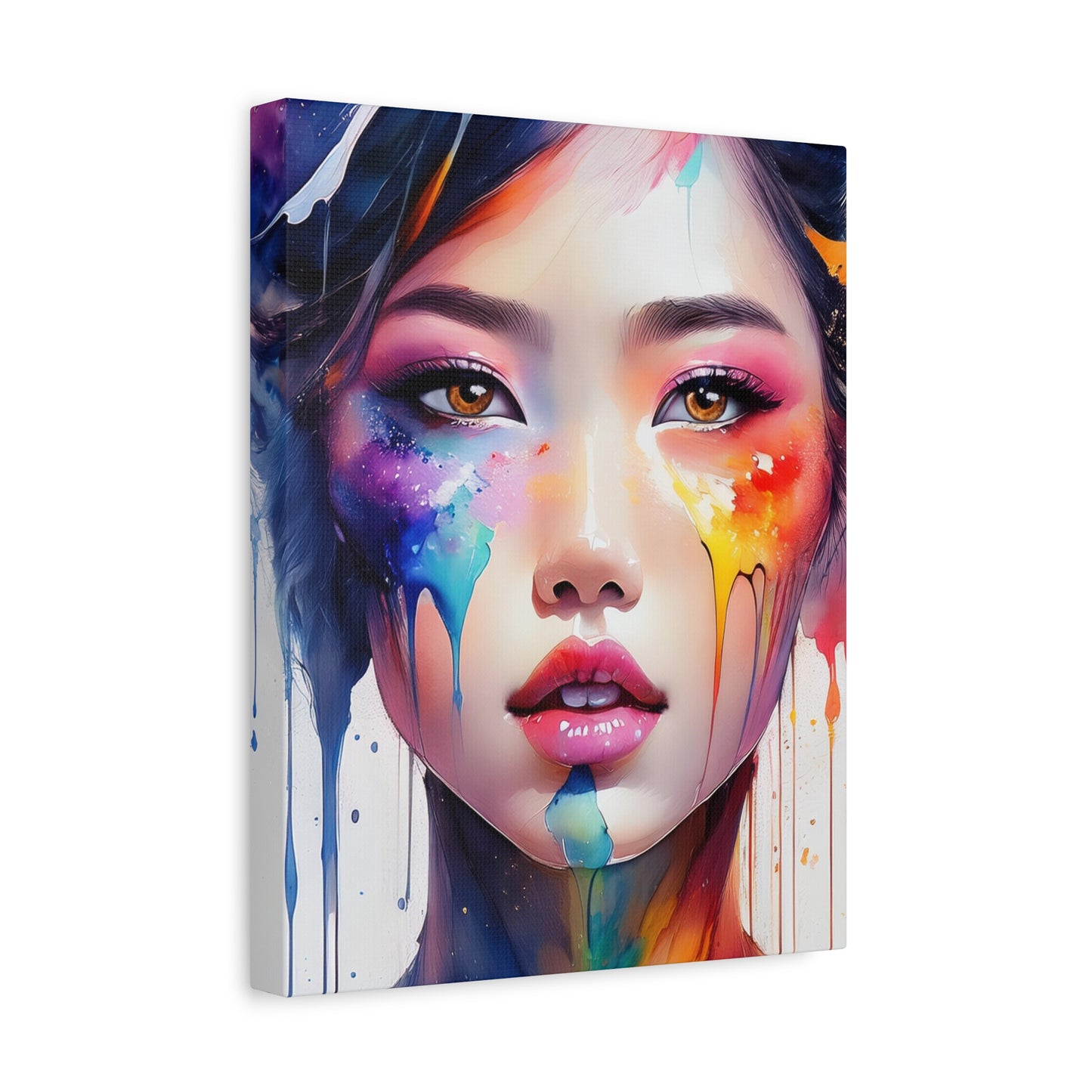 Painted Beauty 002 Canvas Wall Art