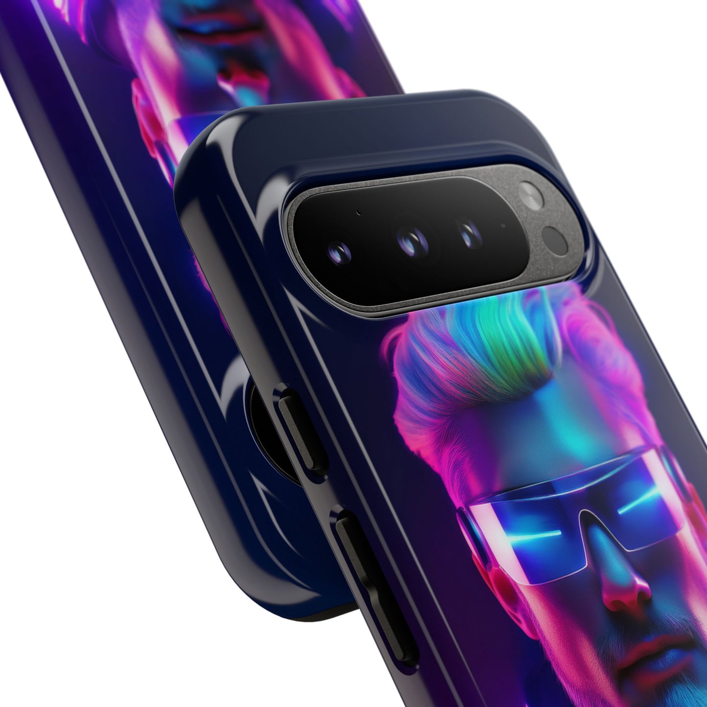 Futuristic Cyberpunk Male Cell Phone Case 026