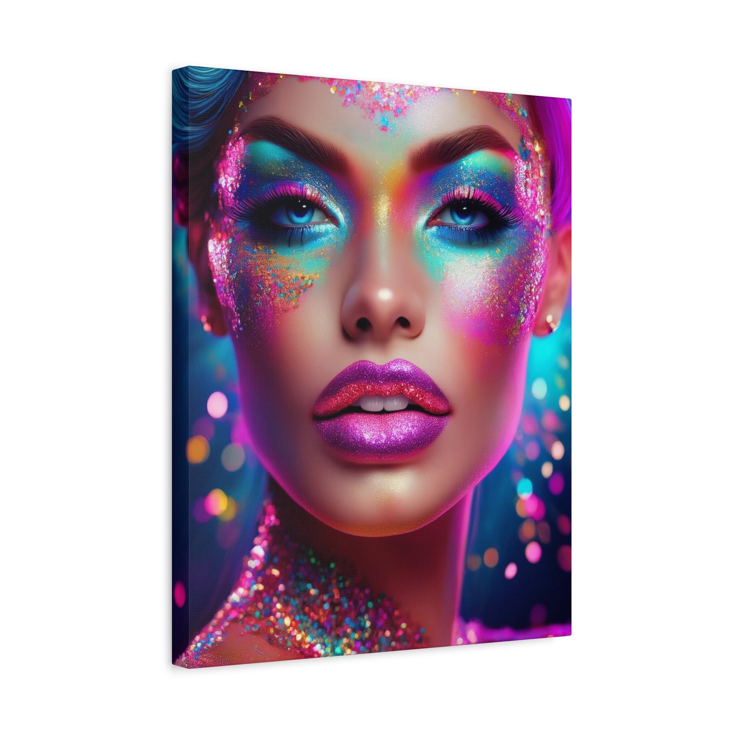 Glitter Love 008- Canvas Print – Vibrant Wall Decor