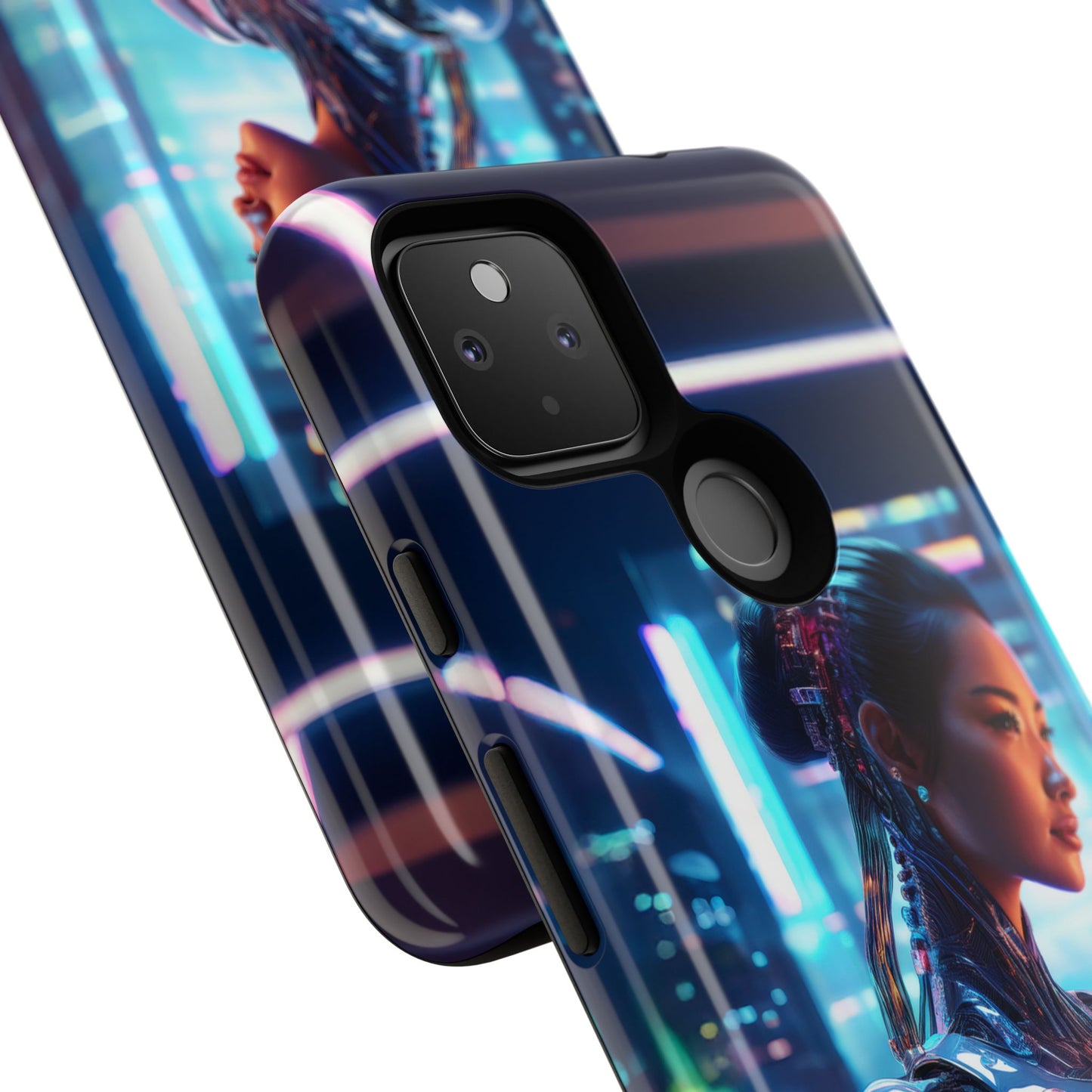 Futuristic Human Android Hybrid Cell Phone Case 013