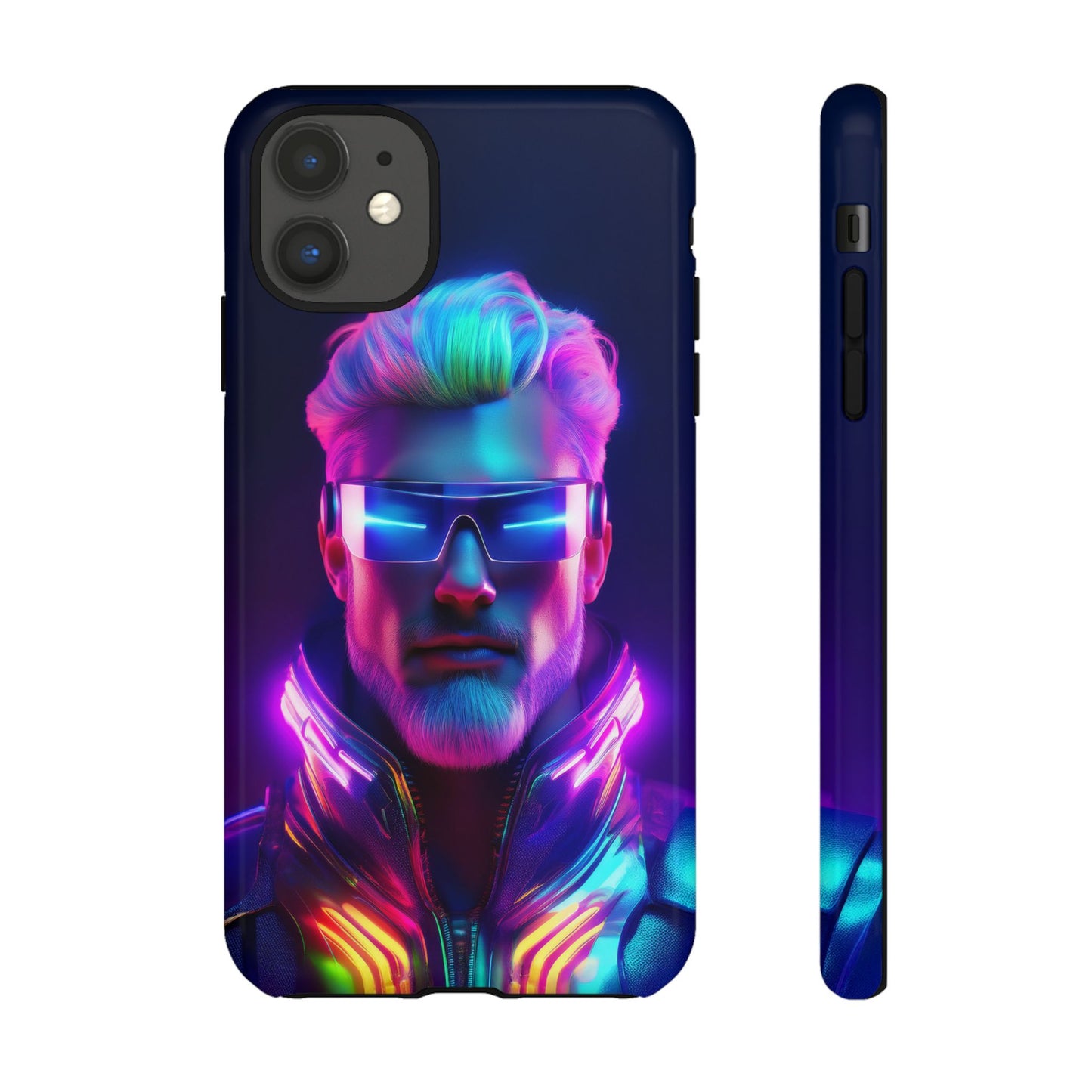 Futuristic Cyberpunk Male Cell Phone Case 026