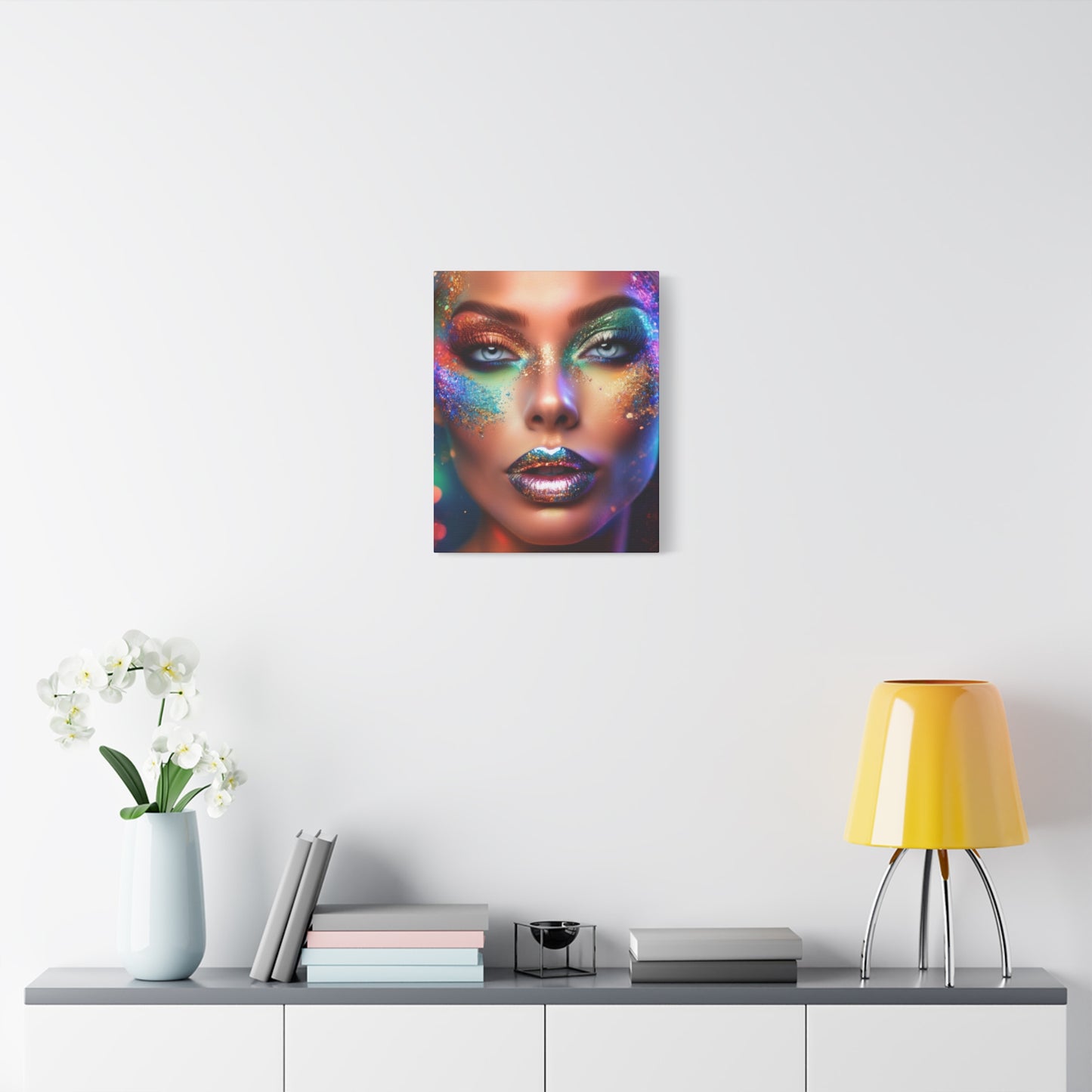 Glitter Love 006- Canvas Print – Vibrant Wall Decor