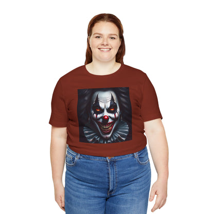 Nightmare Clown Halloween Shirt – Evil Clown Face Tee for Scary Halloween Vibes