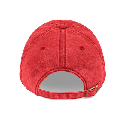 American Made Vintage Hat – Embroidered Patriotic Hat with Retro Script for USA Pride and Everyday Freedom