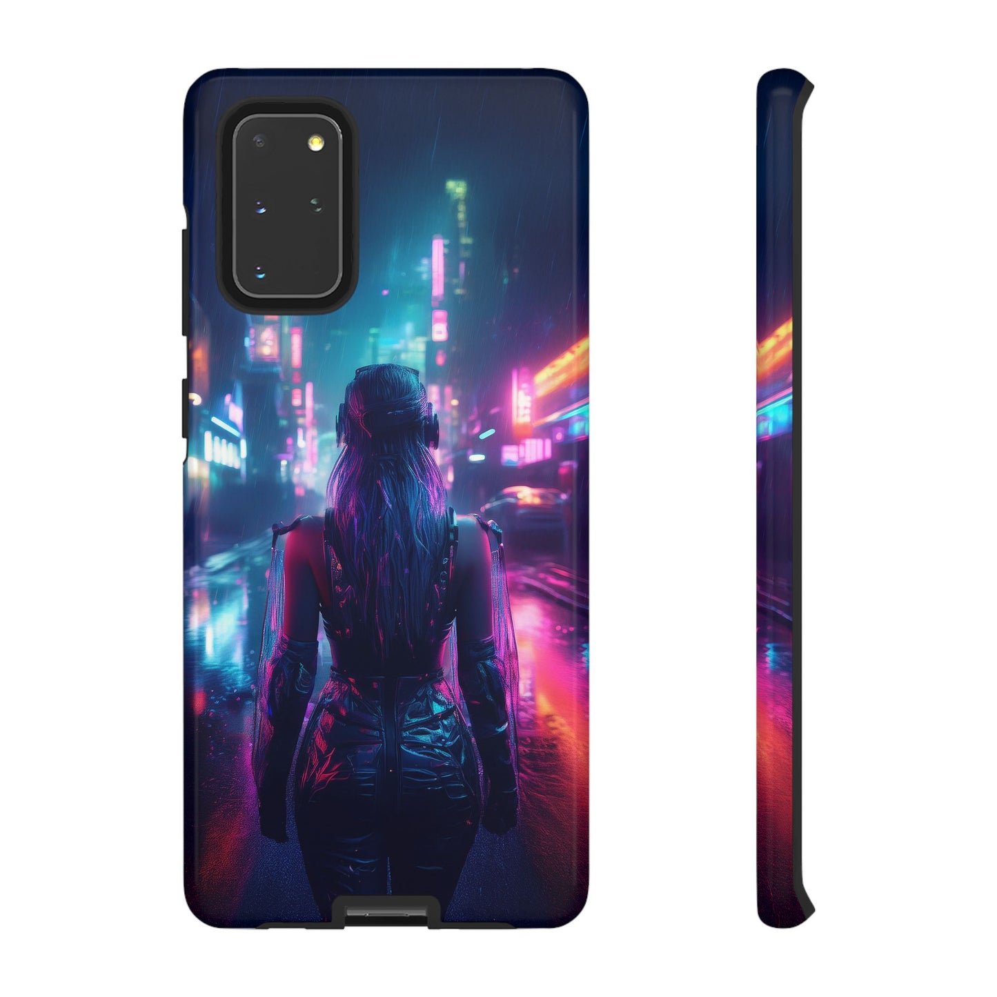 Futuristic Cyberpunk Female Cell Phone Case 032