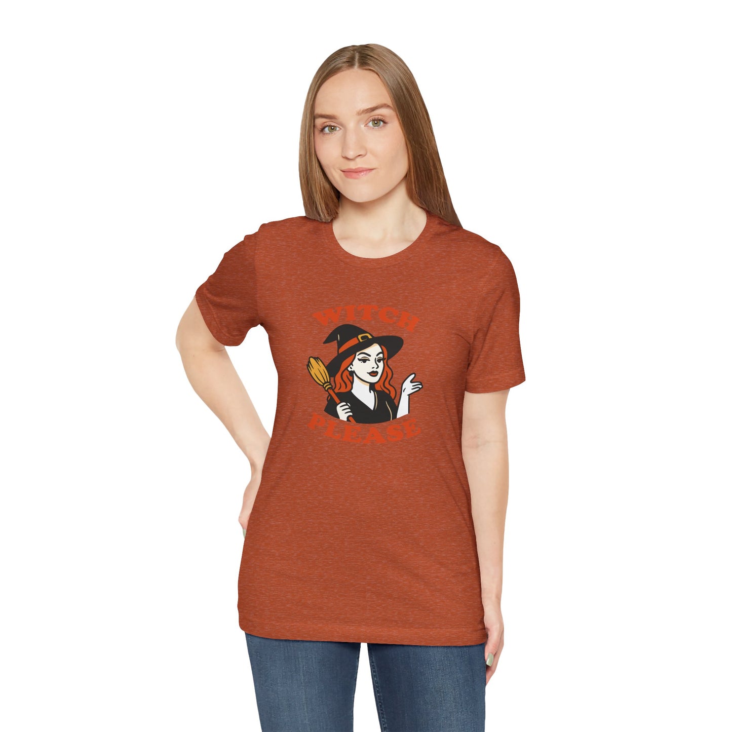 Witch Please Halloween Shirt – Sassy Retro Witch Graphic Tee for Funny Halloween Attitude