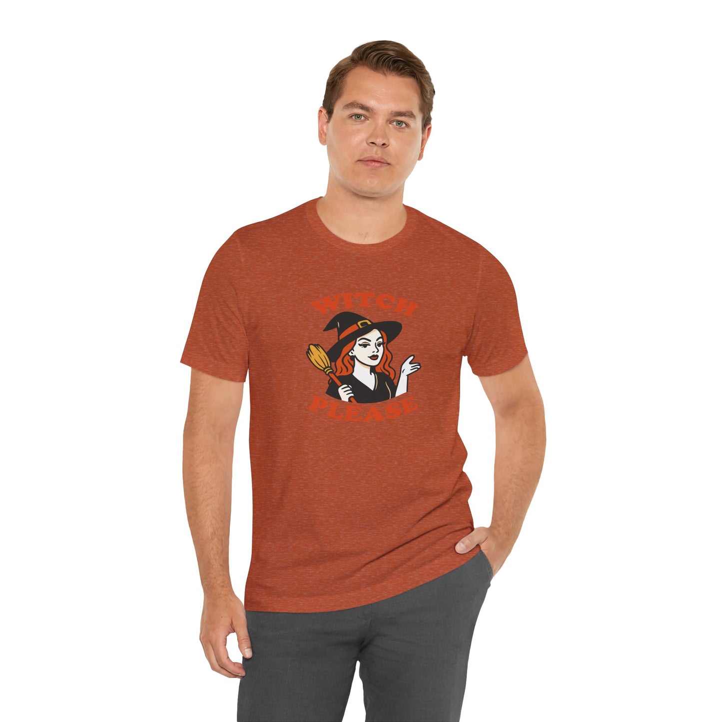 Witch Please Halloween Shirt – Sassy Retro Witch Graphic Tee for Funny Halloween Attitude