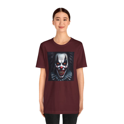 Nightmare Clown Halloween Shirt – Evil Clown Face Tee for Scary Halloween Vibes