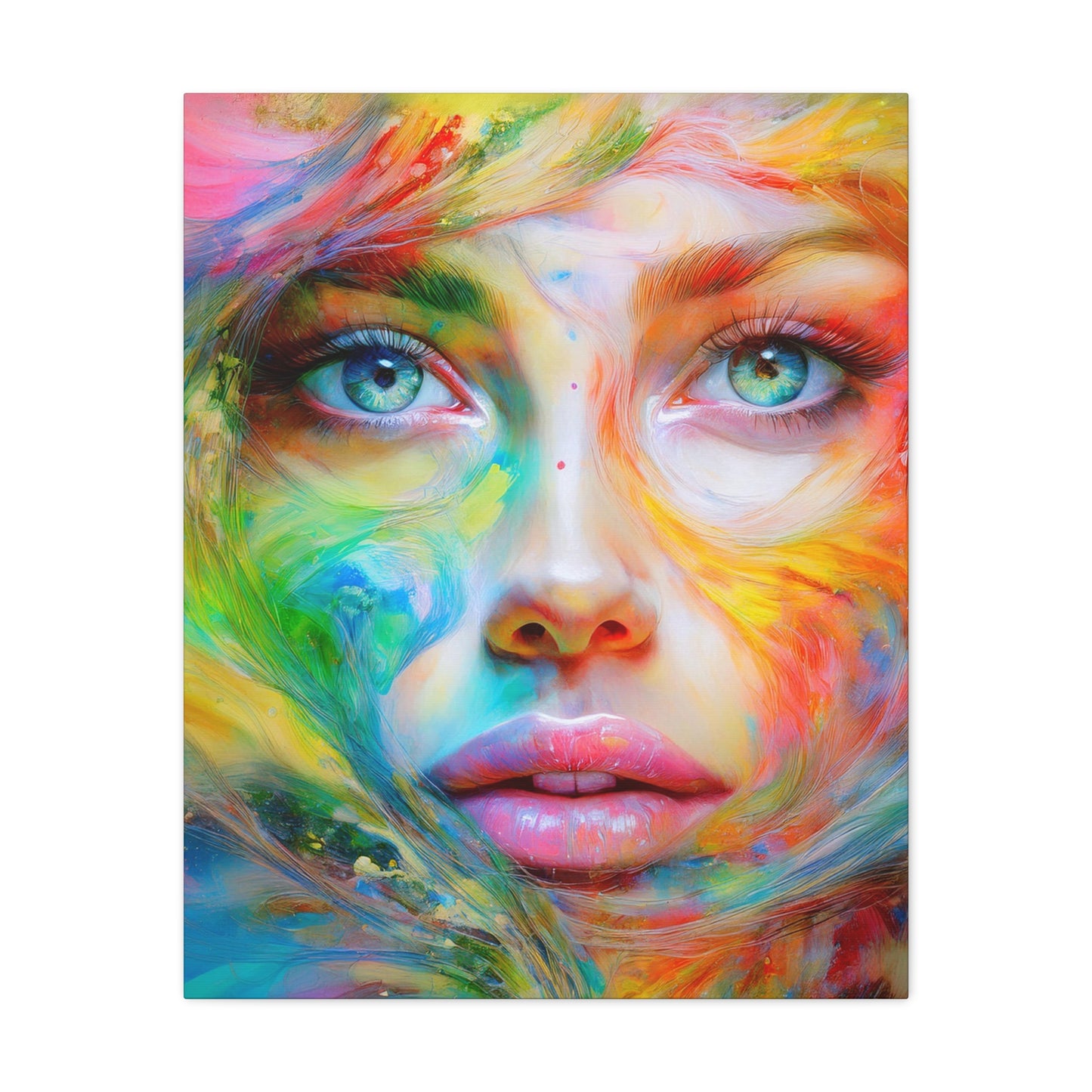 Painted Beauty 010 Canvas Wall Art