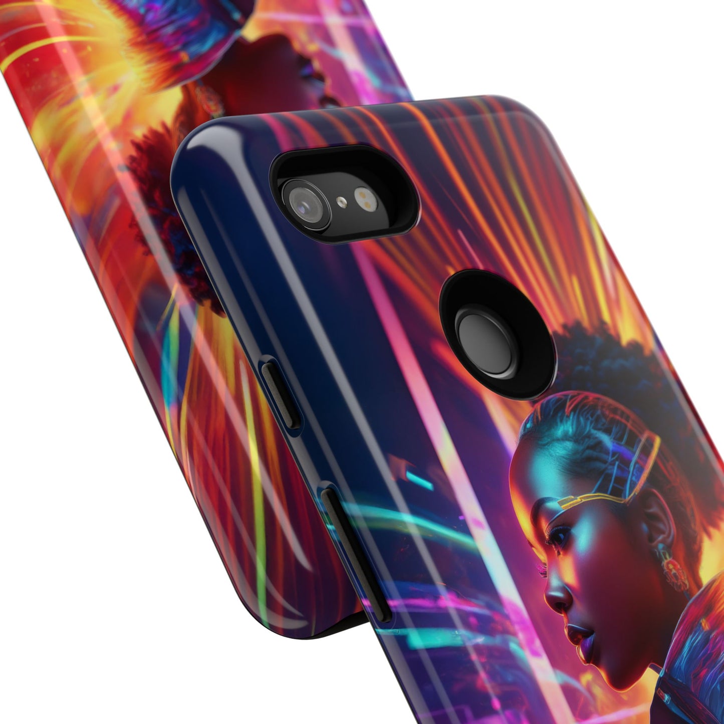 Futuristic Cyberpunk Female Cell Phone Case 001