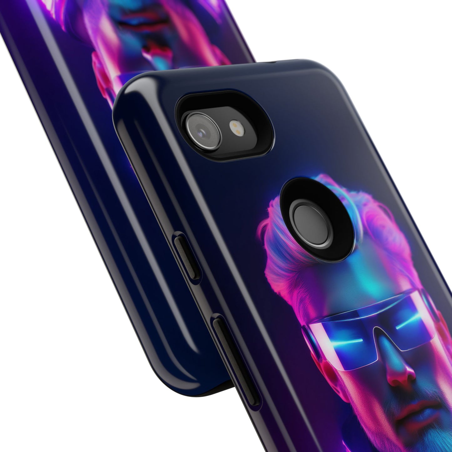 Futuristic Cyberpunk Male Cell Phone Case 026