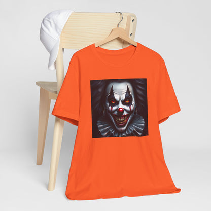 Nightmare Clown Halloween Shirt – Evil Clown Face Tee for Scary Halloween Vibes